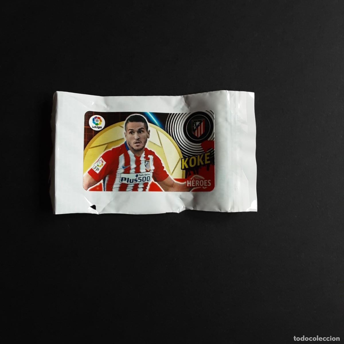 Cromos de f&uacute;tbol: CROMO CHICLE LIGA 2016-2017 PANINI EDICIONES ESTE - LIGA 16-17-KOKE-ATLETICO DE MADRID