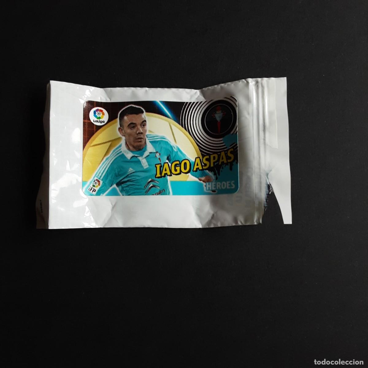 Cromos de F&uacute;tbol: CROMO CHICLE LIGA 2016-2017 PANINI EDICIONES ESTE - LIGA 16-17-IAGO ASPAS-CELTA