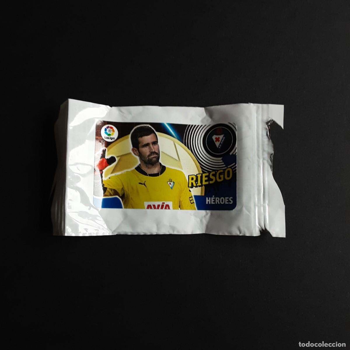 Cromos de f&uacute;tbol: CROMO CHICLE LIGA 2016-2017 PANINI EDICIONES ESTE - LIGA 16-17-RIESGO-EIBAR