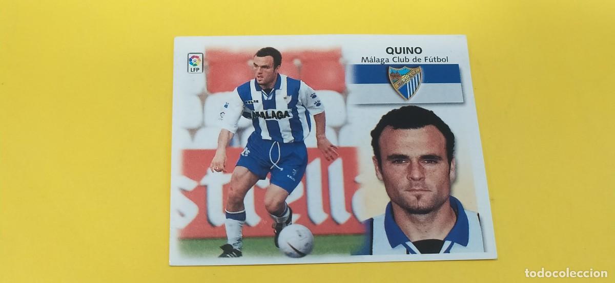 Cromos de f&uacute;tbol: QUINO MALAGA ESTE 99 00 1999 2000 - Foto 1