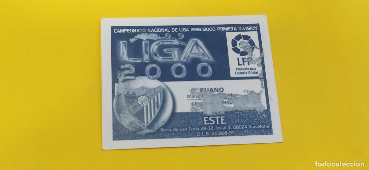Cromos de f&uacute;tbol: RUANO MALAGA ESTE 99 00 1999 2000 - Foto 2