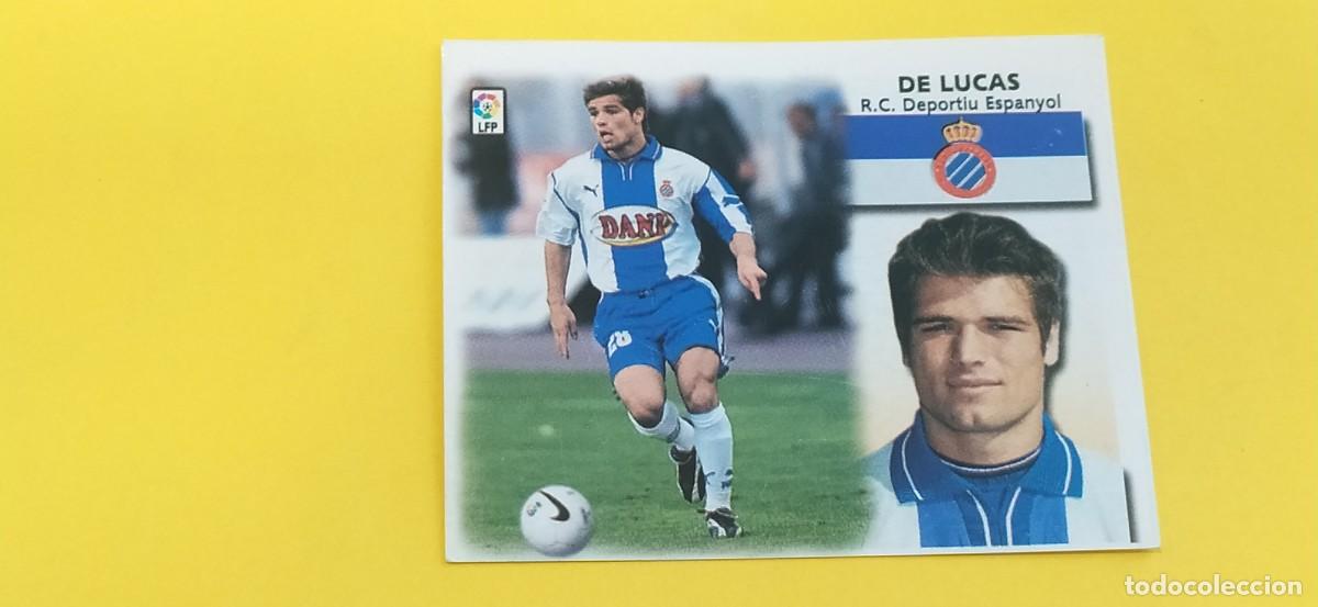 Cromos de f&uacute;tbol: DE LUCAS ESPA&Ntilde;OL ESTE 99 00 1999 2000 - Foto 1