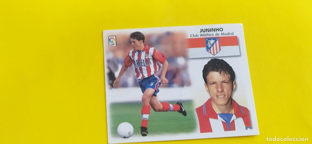 Cromos de f&uacute;tbol: JUNINHO ATLETICO MADRID ESTE 99 00 1999 2000 - Foto 1