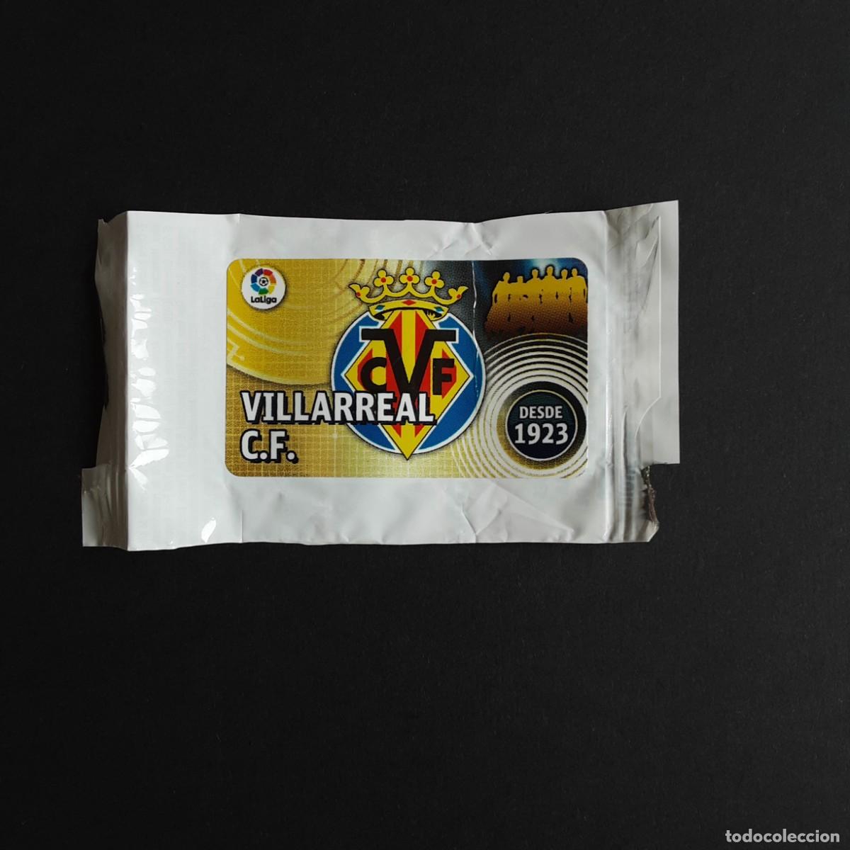 Figurine di Calcio: CROMO CHICLE LIGA 2016-2017 PANINI EDICIONES ESTE - LIGA 16-17-ESCUDO-VILLARREAL