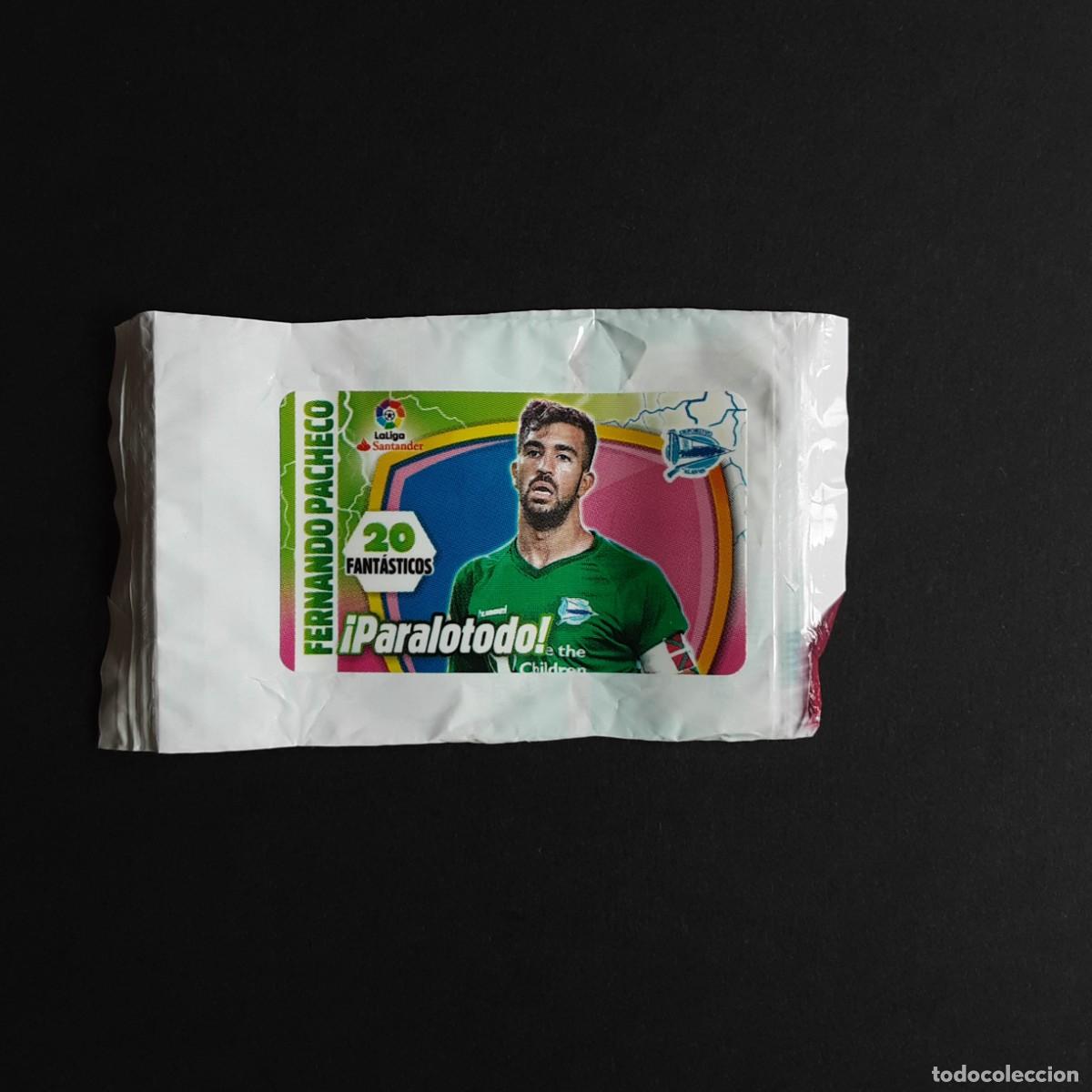 Football Stickers: CROMO CHICLE LIGA 2017-2018 PANINI EDICIONES ESTE - LIGA 17-18-FERNANDO PACHECO-ALAVES