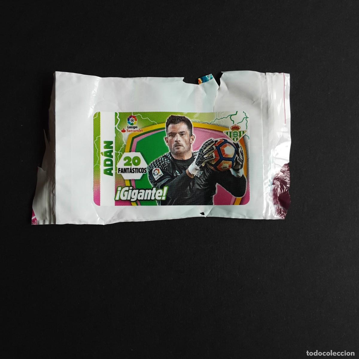 Cartes &agrave; collectionner de Football: CROMO CHICLE LIGA 2017-2018 PANINI EDICIONES ESTE - LIGA 17-18-ADAN-BETIS