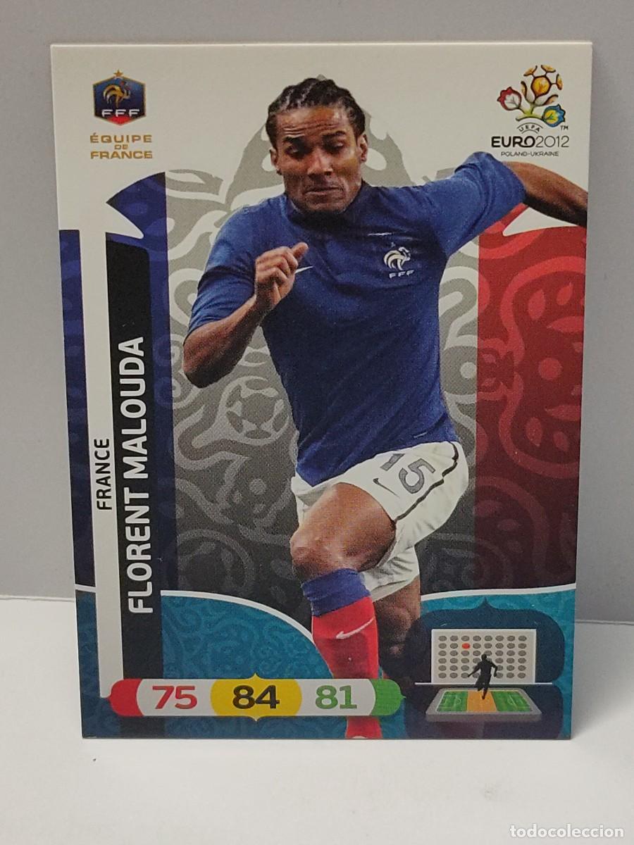 Cromos de Futebol: Cromo Adrenalyn UEFA EURO 2012 POLAND/UKRAINE - FRANCE - FLORENT MALOUDA