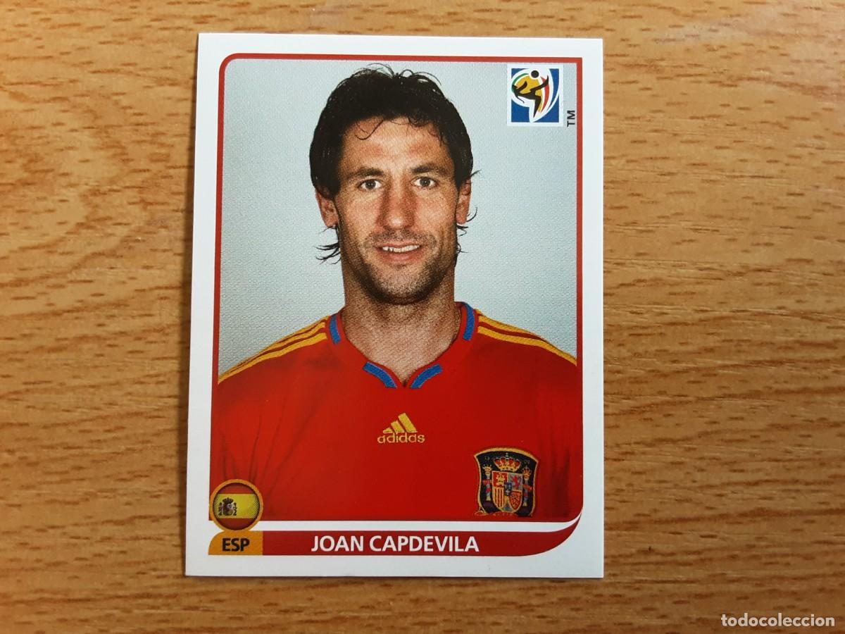 Cromos de f&uacute;tbol: CROMO FUTBOL MUNDIAL 2010 PANINI 569.CAPDEVILA-ESPA&Ntilde;A-NUNCA PEGADO