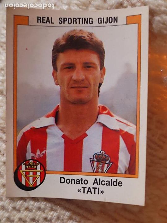 Fu&szlig;ball-Sticker: TATI * GIJON FUTBOL 88 CROMO SIN PEGAR NUNCA 332