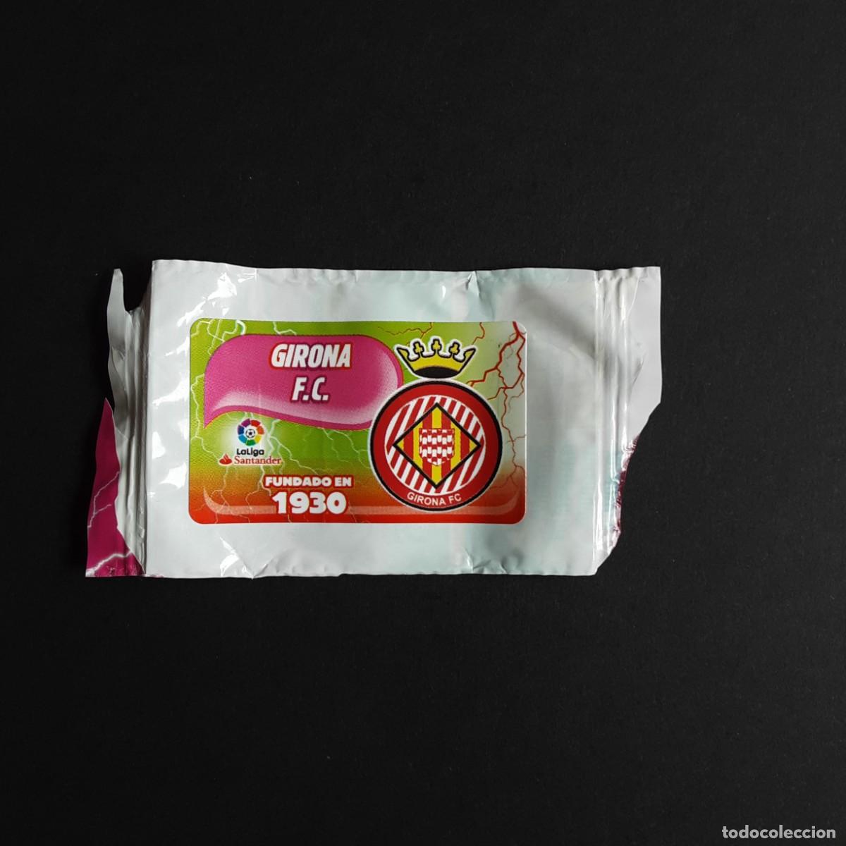 Cromos de f&uacute;tbol: CROMO CHICLE LIGA 2017-2018 PANINI EDICIONES ESTE - LIGA 17-18-ESCUDO-GIRONA