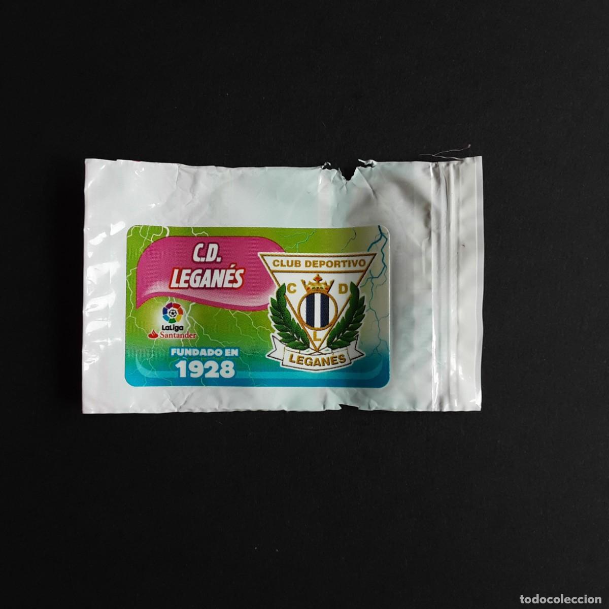 Cromos de f&uacute;tbol: CROMO CHICLE LIGA 2017-2018 PANINI EDICIONES ESTE - LIGA 17-18-ESCUDO-LEGANES