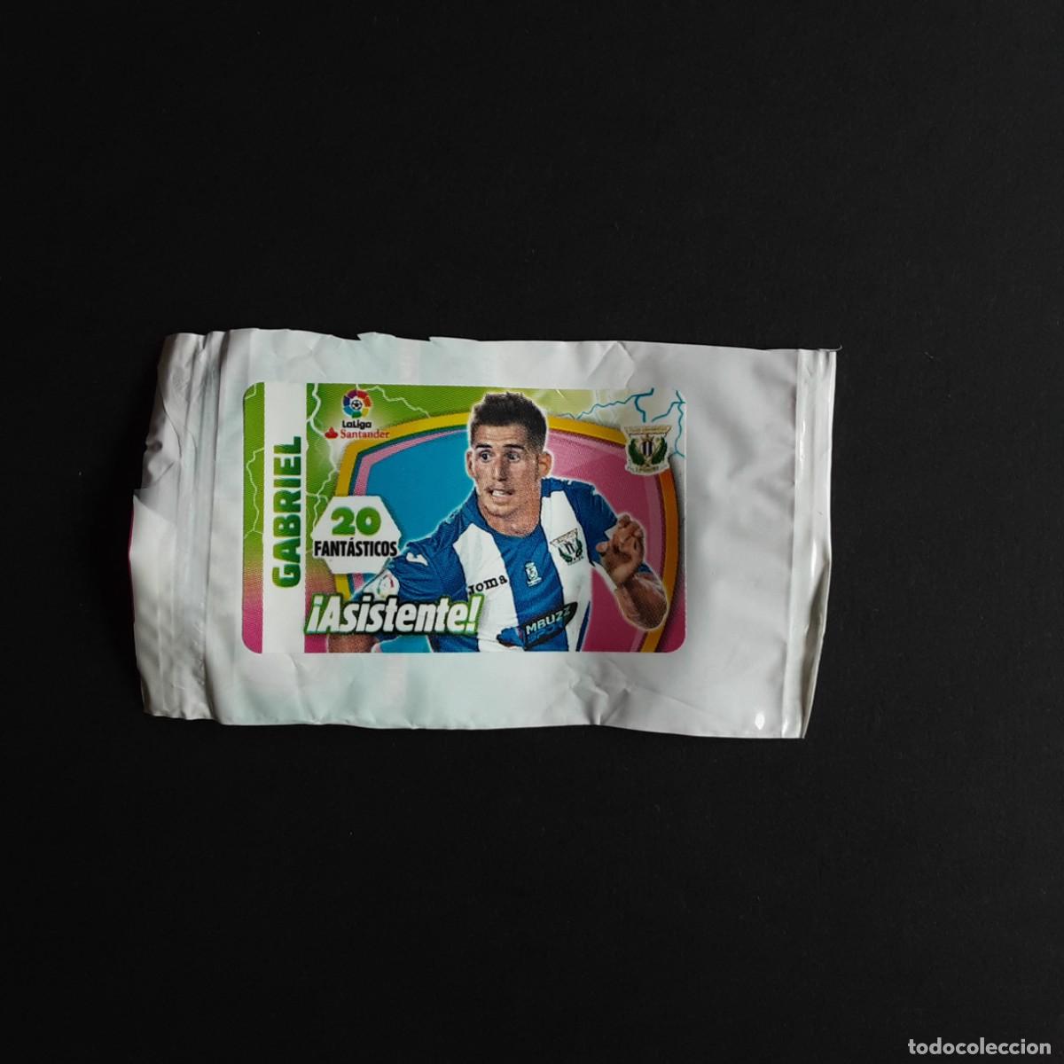 Cromos de f&uacute;tbol: CROMO CHICLE LIGA 2017-2018 PANINI EDICIONES ESTE - LIGA 17-18-GABRIEL-LEGANES