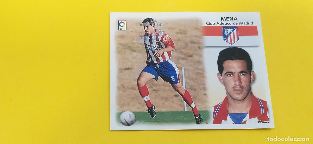 Cromos de f&uacute;tbol: MENA ATLETICO MADRID ESTE 99 00 1999 2000 - Foto 1