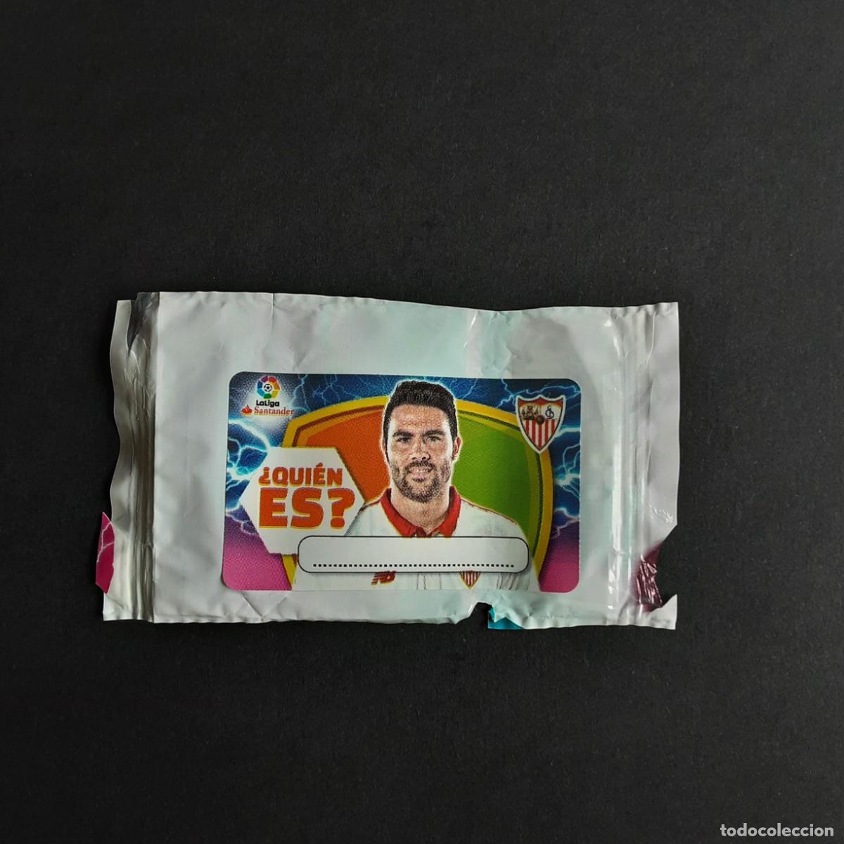 Cromos de f&uacute;tbol: CROMO CHICLE LIGA 2017-2018 PANINI EDICIONES ESTE - LIGA 17-18-&iquest;QUIEN ES?-SEVILLA