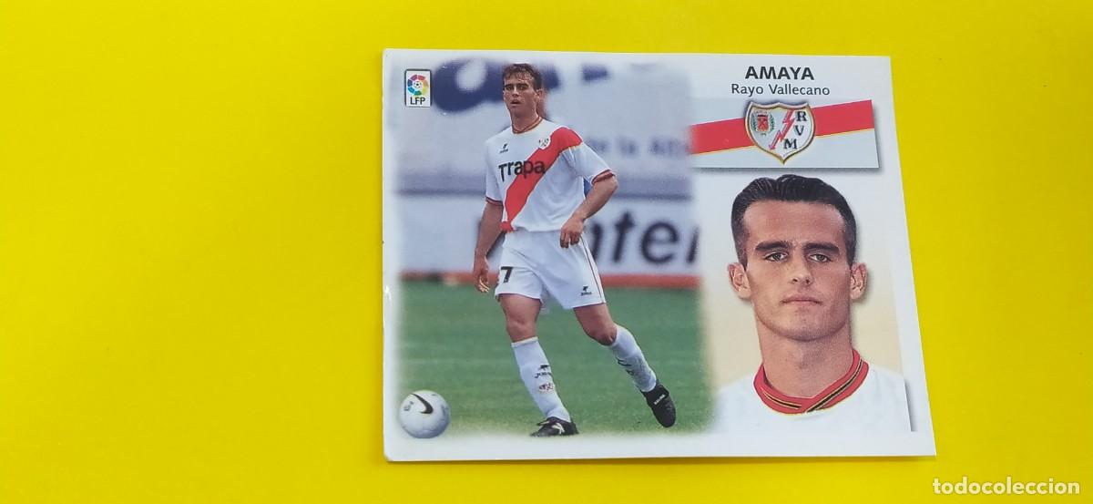 Cromos de f&uacute;tbol: AMAYA RAYO VALLECANO ESTE 99 00 1999 2000 - Foto 1
