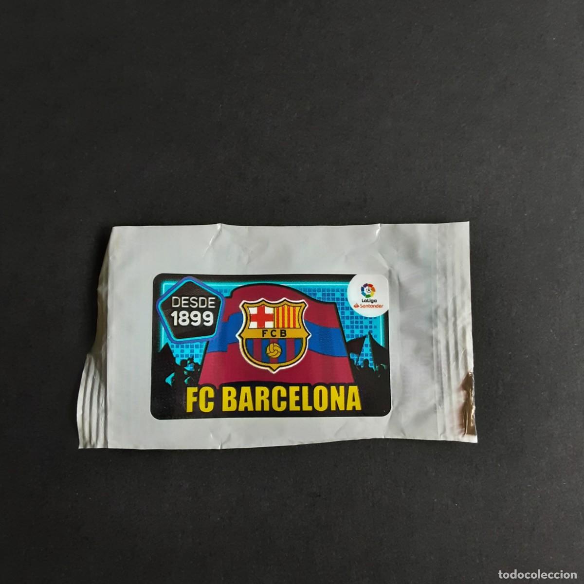 Cromos de f&uacute;tbol: CROMO CHICLE LIGA 2018-2019 PANINI EDICIONES ESTE - LIGA 18-19-ESCUDO-BARCELONA