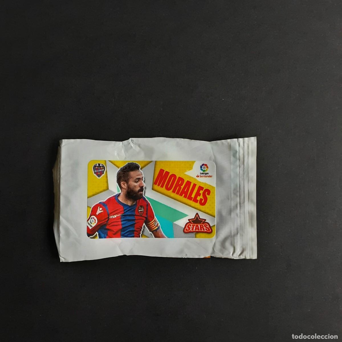 Cromos de f&uacute;tbol: CROMO CHICLE LIGA 2018-2019 PANINI EDICIONES ESTE - LIGA 18-19-MORALES-LEVANTE