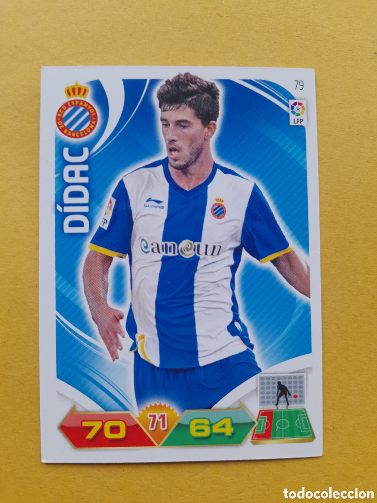 Cromos de f&uacute;tbol: N&deg;79 Did&aacute;c Adrenalyn 2011/2012 PANINI 11/12