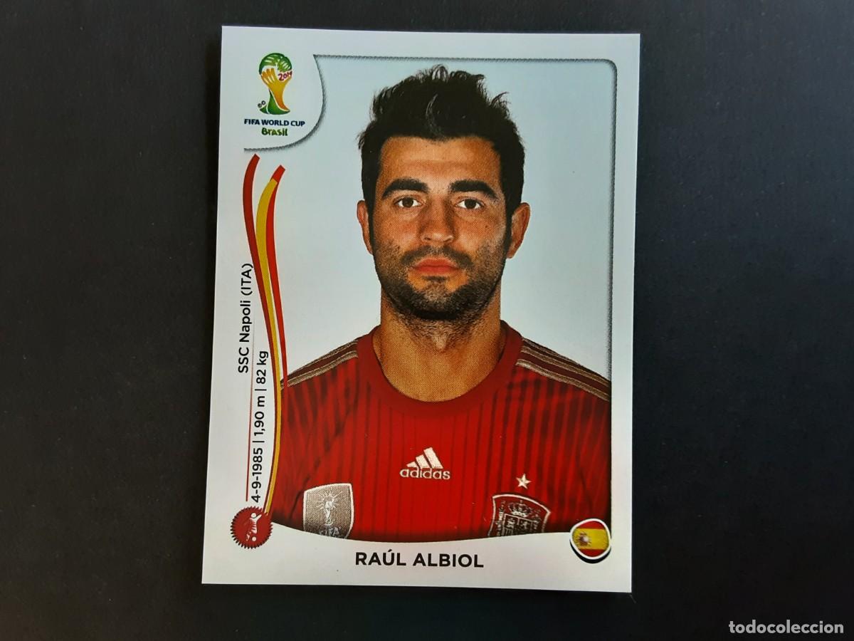 Cartes &agrave; collectionner de Football: CROMO FUTBOL MUNDIAL 2014 PANINI 113.ALBIOL-ESPA&Ntilde;A-NUNCA PEGADO