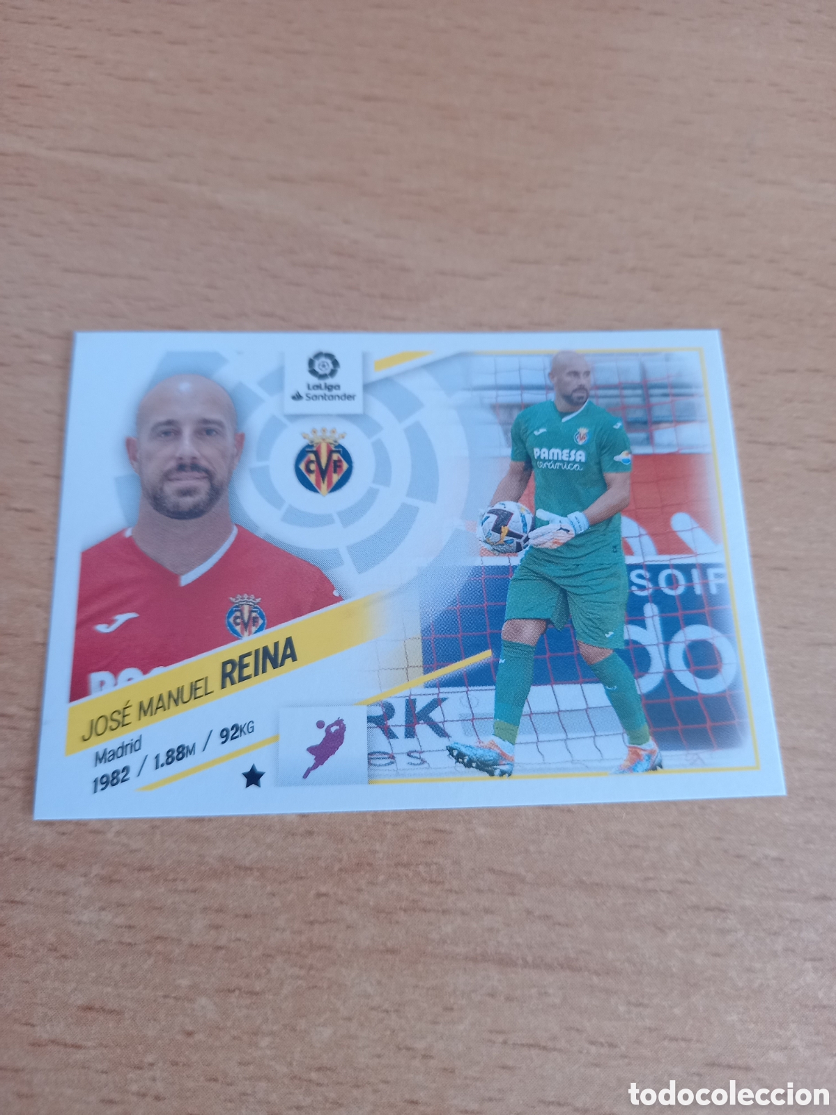 Figurine di Calcio: Reina Villarreal liga 2022 2023 22 23 ediciones este