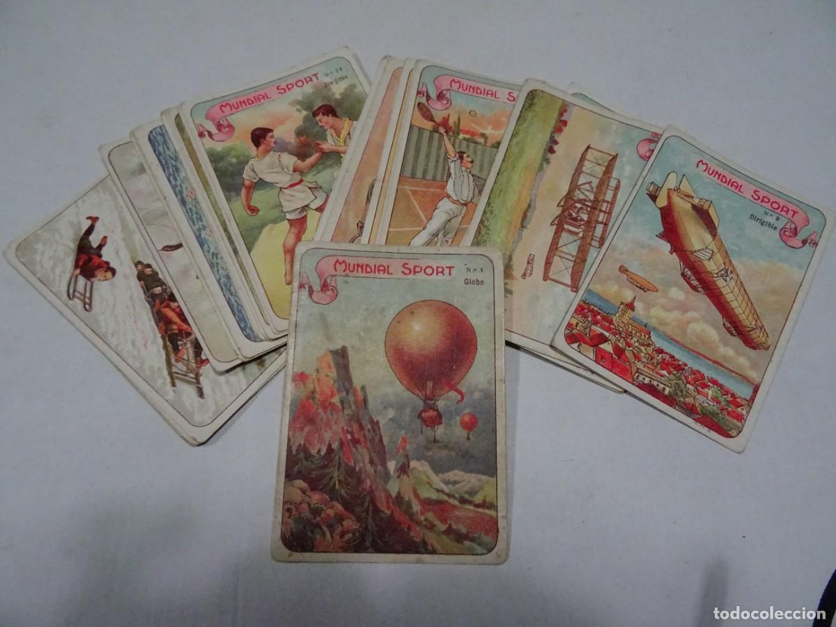 Cromos de F&uacute;tbol: COLECCION DE CROMOS MUNDIAL SPORT DEL 1 AL 30 COMPLETA !!!! FUTBOL, BOXEO, TENIS, BILLAR, A&Ntilde;OS 20