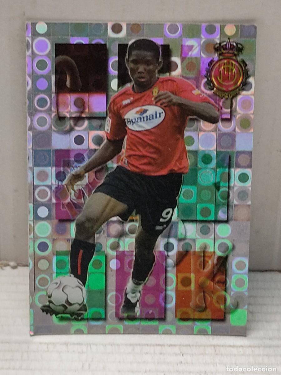 Fu&szlig;ball-Sticker: Cromo Mundicromo Quiz Las Fichas de la liga 2003 2004 03/04- Crack -ETO'O 242 BRILLO