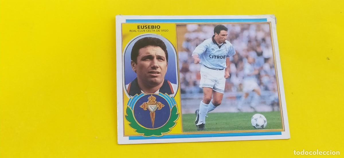 Cromos de f&uacute;tbol: EUSEBIO CELTA VIGO ESTE 96 97 1996 1997 - Foto 1