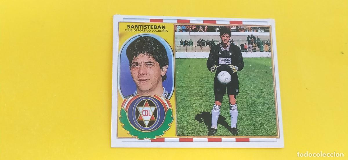Cromos de f&uacute;tbol: SANTISTEBAN LOGRO&Ntilde;ES ESTE 96 97 1996 1997 - Foto 1