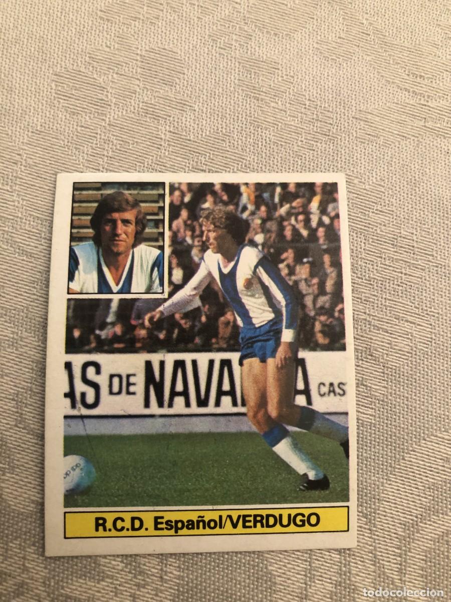 Cromos de f&uacute;tbol: VERDUGO ESPA&Ntilde;OL ESTE 81 82 1981 1982 - Foto 1
