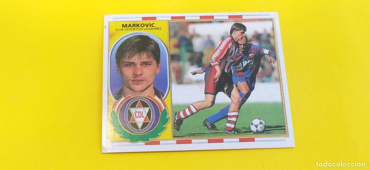 Cromos de f&uacute;tbol: MARKOVIC LOGRO&Ntilde;ES ESTE 96 97 1996 1997 - Foto 1