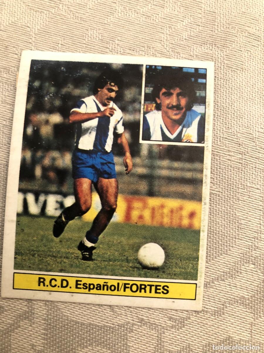 Cromos de f&uacute;tbol: FORTES ESPA&Ntilde;OL ESTE 81 82 1981 1982 - Foto 1