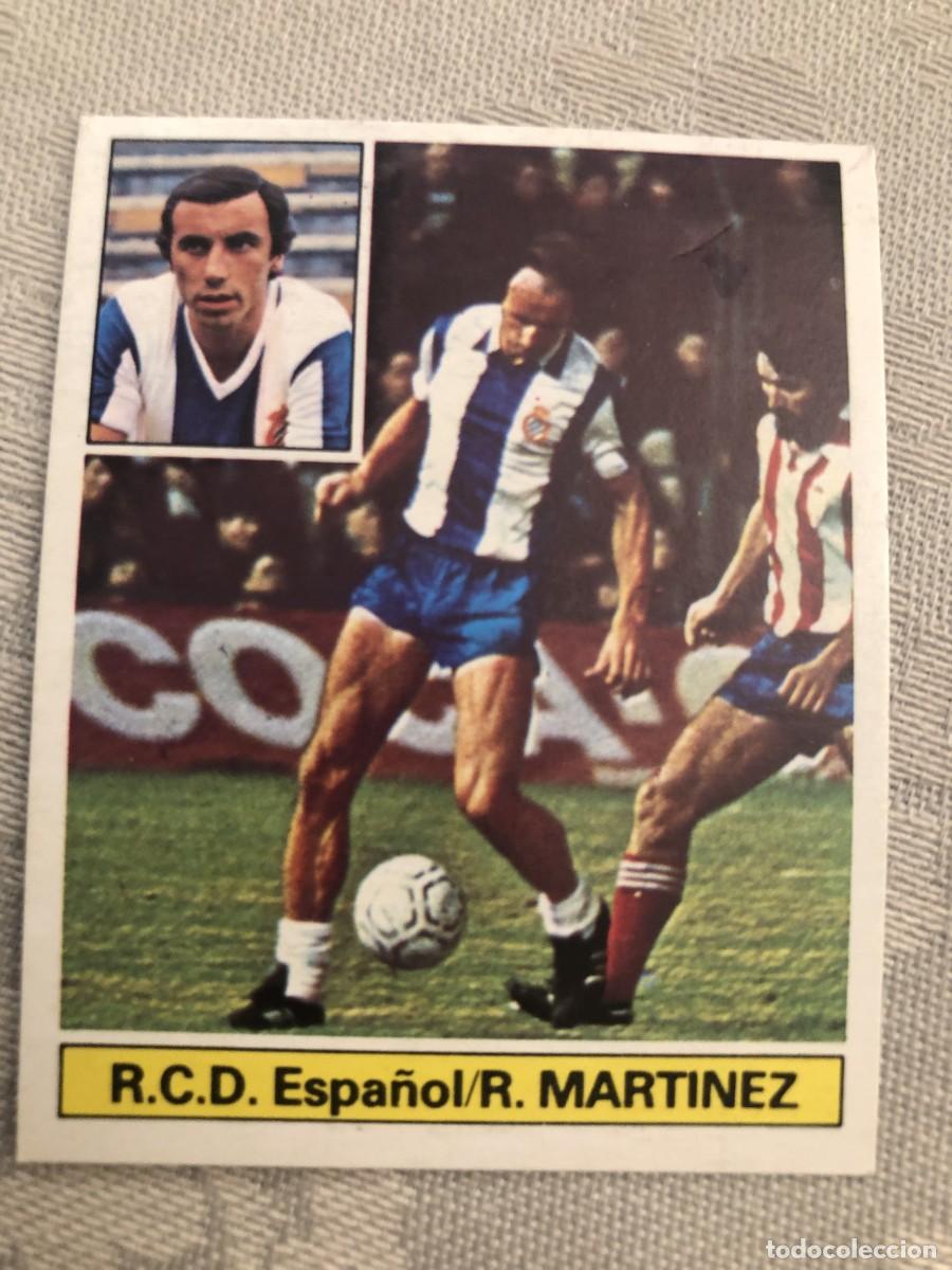 Cromos de f&uacute;tbol: MARTINEZ ESPA&Ntilde;OL ESTE 81 82 1981 1982 - Foto 1