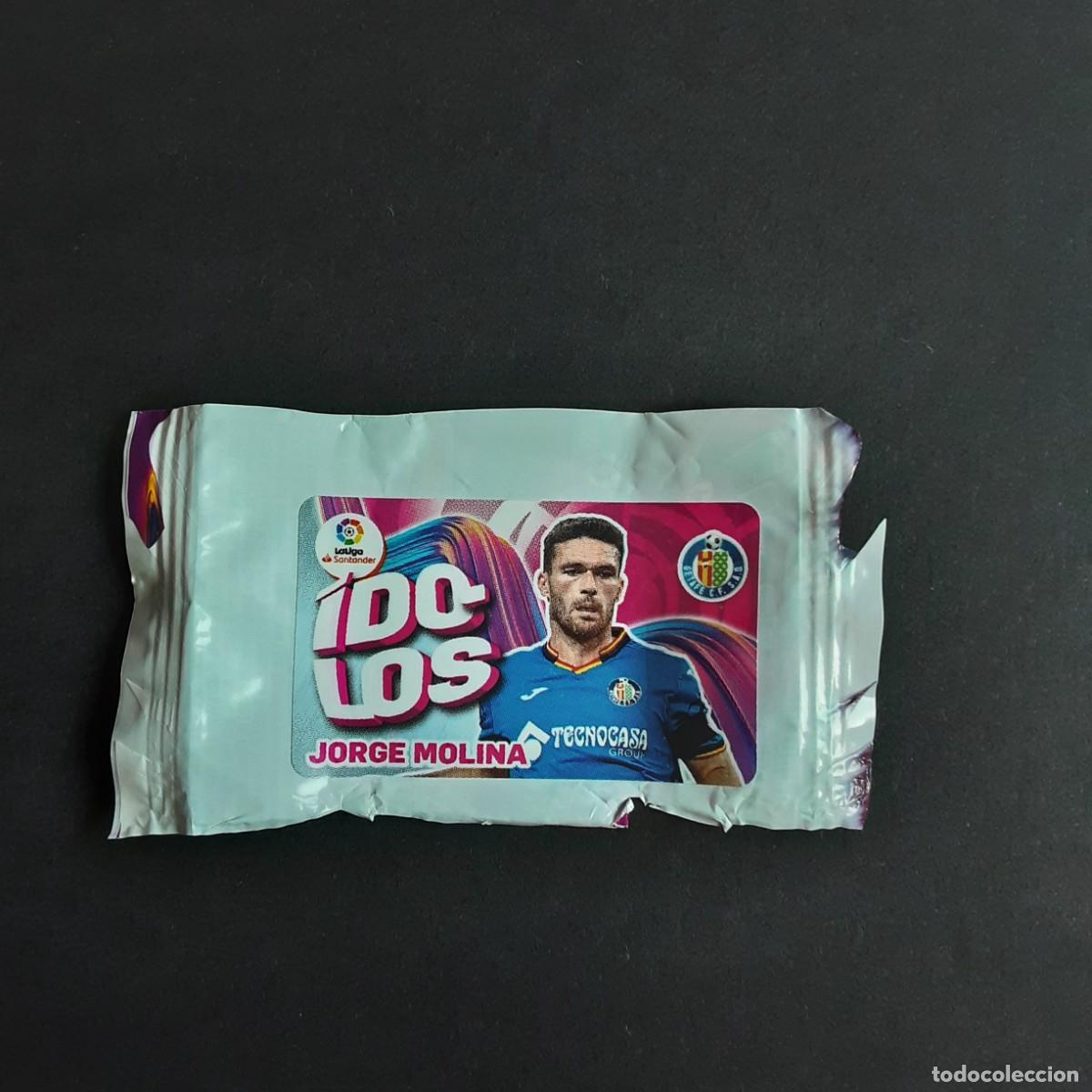 Cartes &agrave; collectionner de Football: CROMO CHICLE LIGA 2019-2020 PANINI EDICIONES ESTE - LIGA 19-20-JORGE MOLINA-GETAFE
