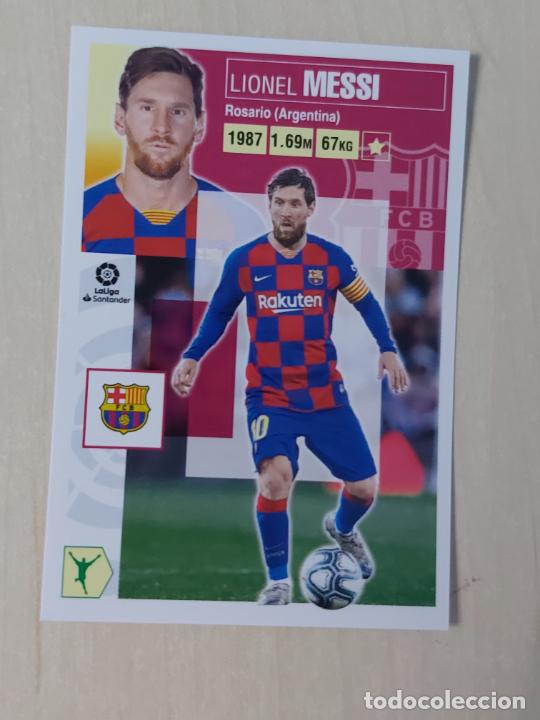 Cromos de f&uacute;tbol: 15 CROMO MESSI - ESTE 2020 21 - 20 21 - CROMO SIN PEGAR - BARCELONA