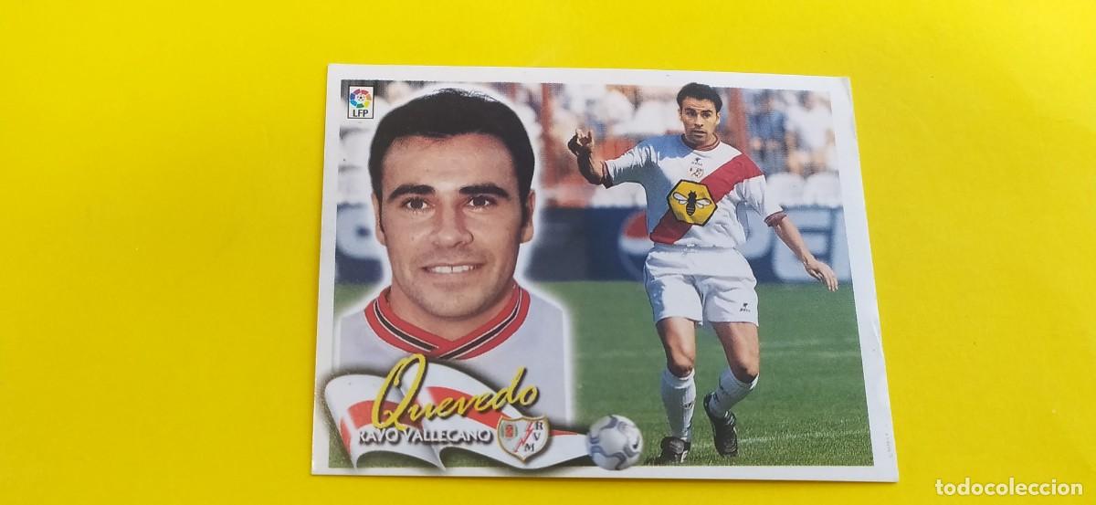 Cromos de f&uacute;tbol: QUEVEDO RAYO VALLECANO ESTE 00 01 2000 2001 - Foto 1
