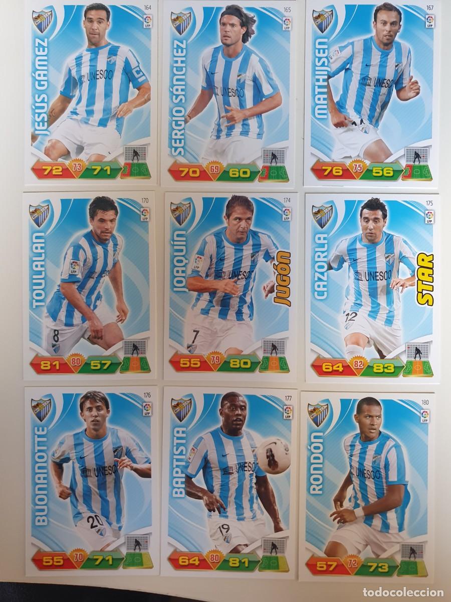 Cromos de f&uacute;tbol: ADRENALYN 2011 2012 MALAGA NUEVOS - Foto 1