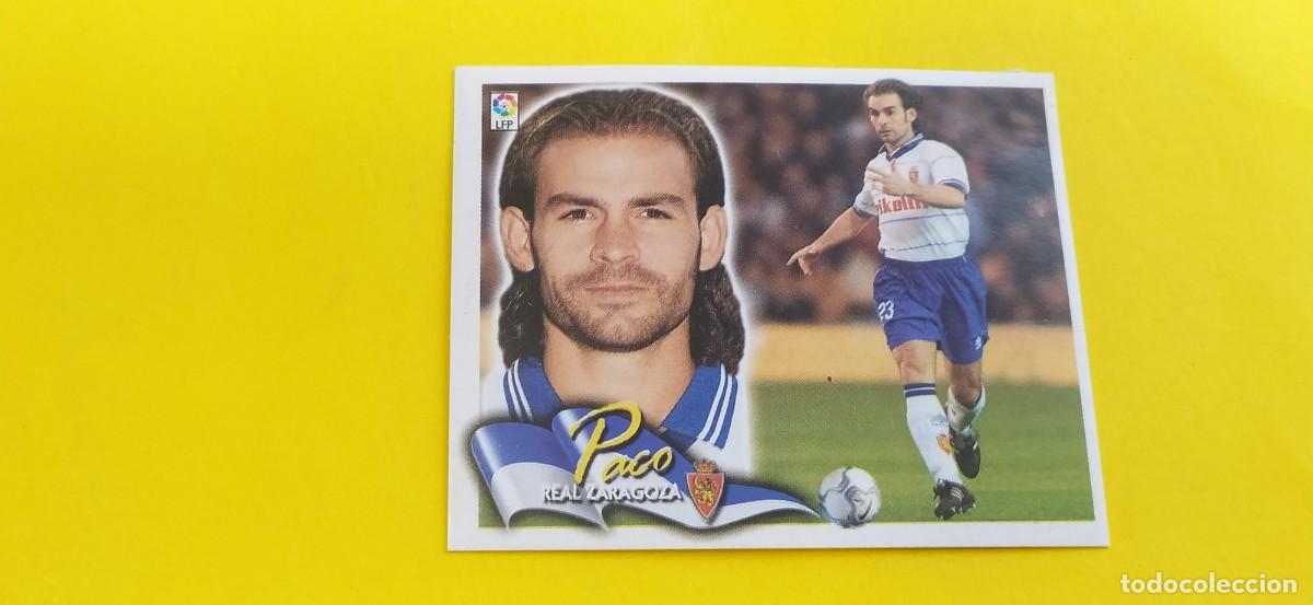 Fu&szlig;ball-Sticker: PACO ZARAGOZA ESTE 00 01 2000 2001