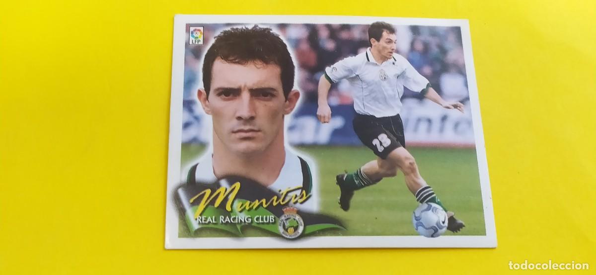 Cromos de f&uacute;tbol: MUNITIS RACING SANTANDER ESTE 00 01 2000 2001 - Foto 1