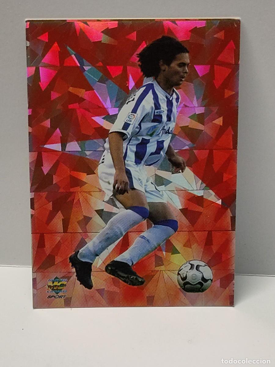 Fu&szlig;ball-Sticker: Cromo Mundicromo LAS FICHAS DE LA LIGA 2003 20004 03/04 QUIZ -EL MEJOR -MANU 349 BRILLO