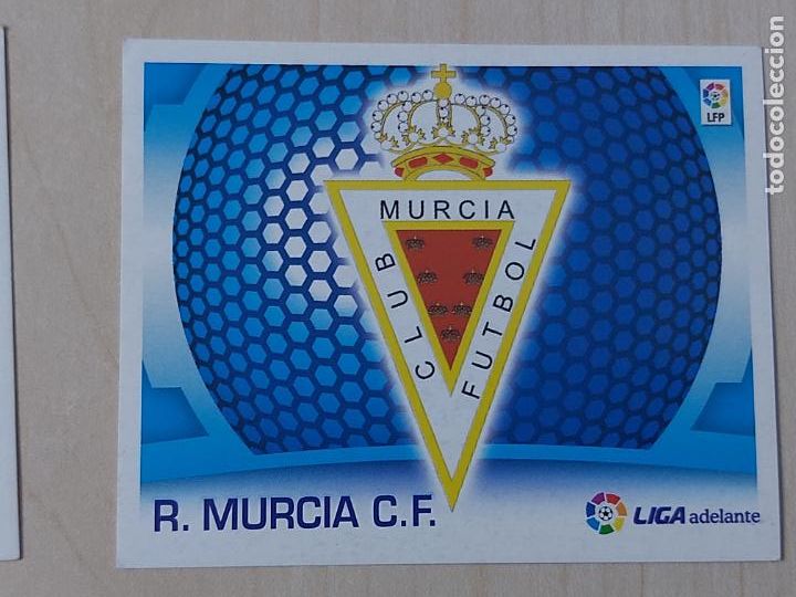 Fu&szlig;ball-Sticker: CROMO ESCUDO 2&ordf; DIVISION - ESTE 2009 10 - 09 10 - CROMO SIN PEGAR - REAL MURCIA