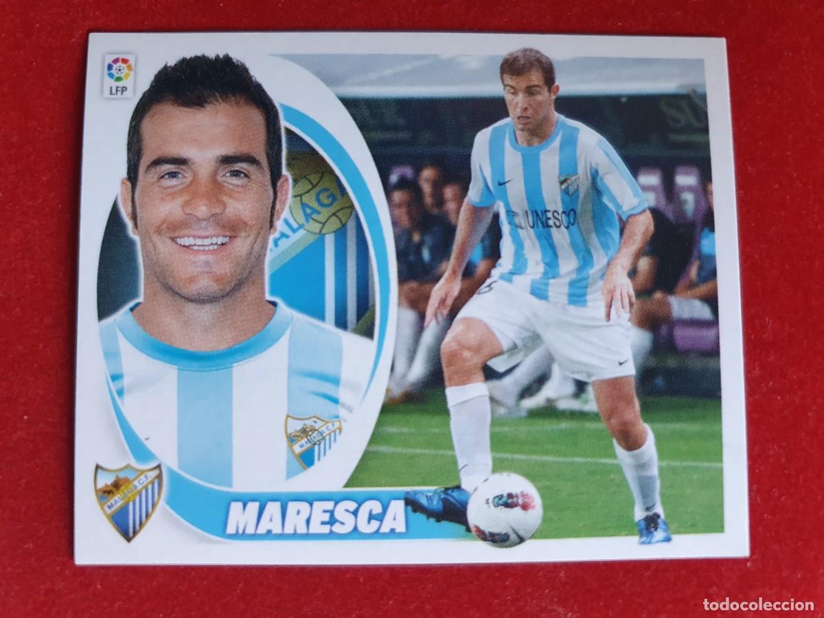 Cromos de f&uacute;tbol: LISTA ESTE 2012 2013 BAJA MARESCA 9 A MALAGA - Foto 1