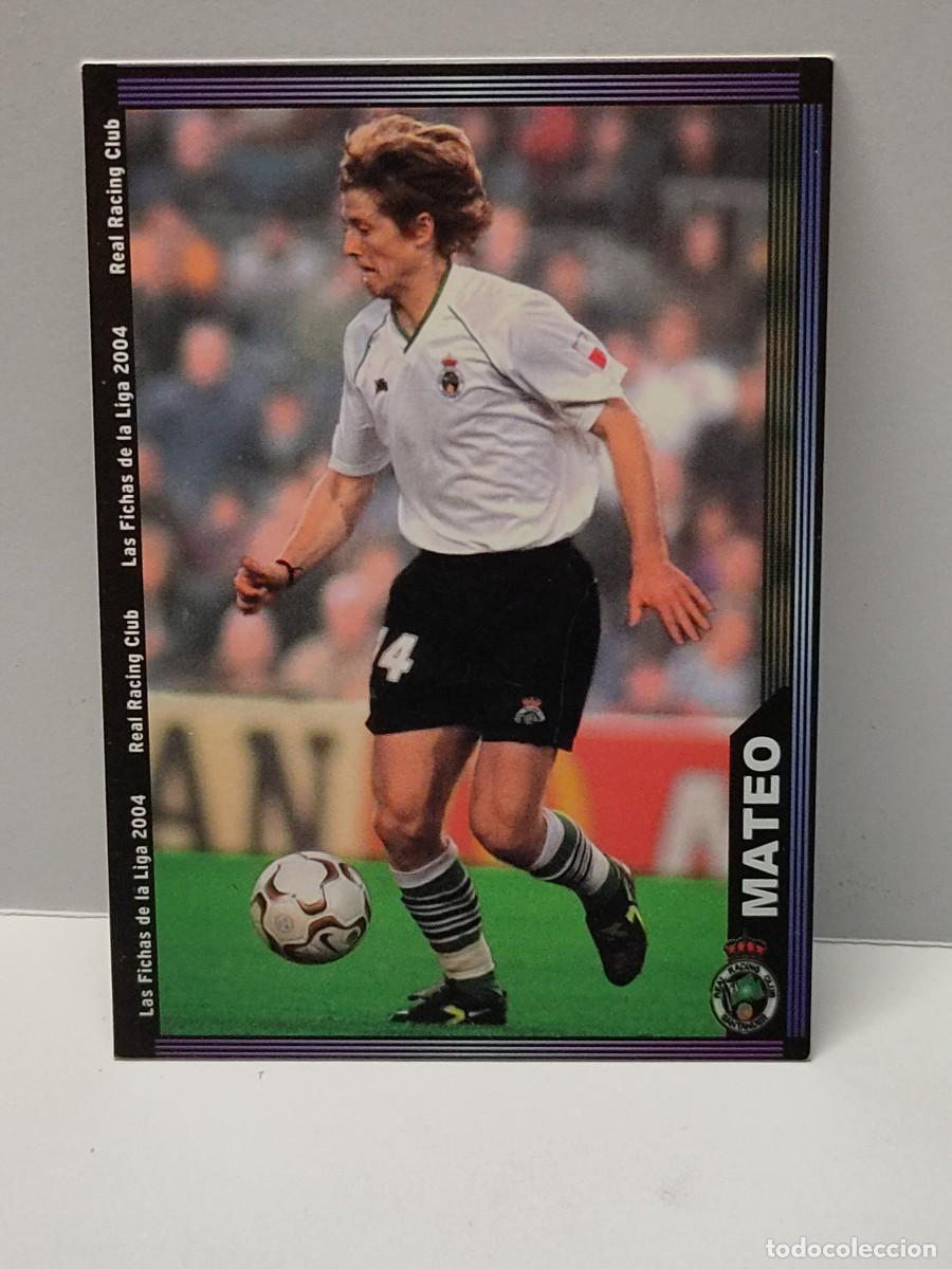 Fu&szlig;ball-Sticker: Cromo Mundicromo LAS FICHAS DE LA LIGA 2003 20004 03/04 QUIZ - SANTANDER - MATEO 424