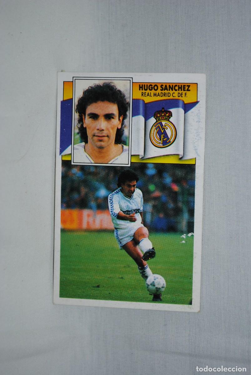 Figurine di Calcio: CROMOS DE FUTBOL , LIGA 90 - 91 HUGO SANCHEZ .