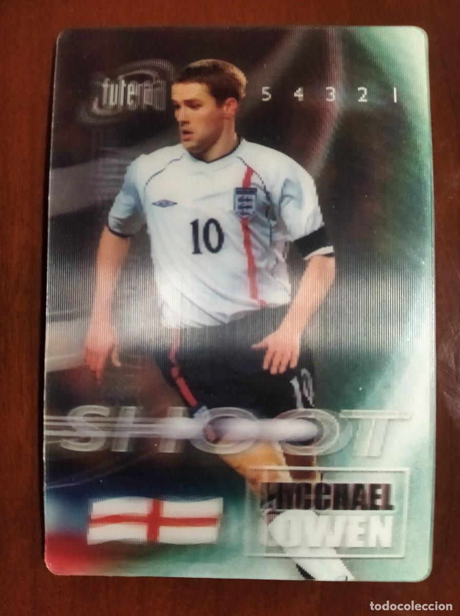 Cromos de f&uacute;tbol: Futera 2002,3D,Inglaterra,Michael Owen. - Foto 1