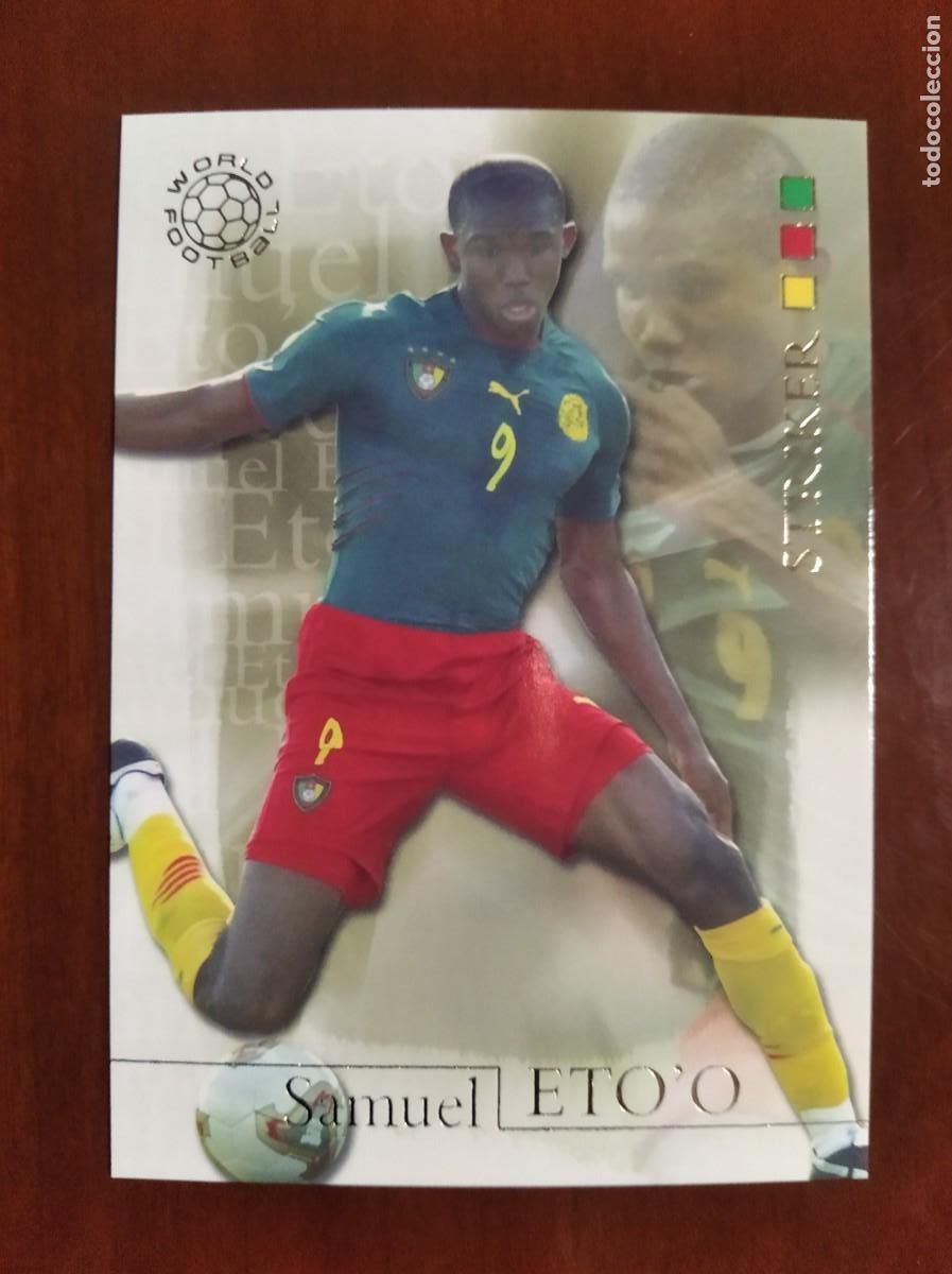 Cromos de f&uacute;tbol: Futera 2004,Cameroon,Samuel Etoo. - Foto 1