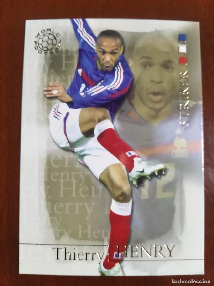 Carte De Foot Thierry Henry – France 2004, Mondial Futera, N°43
