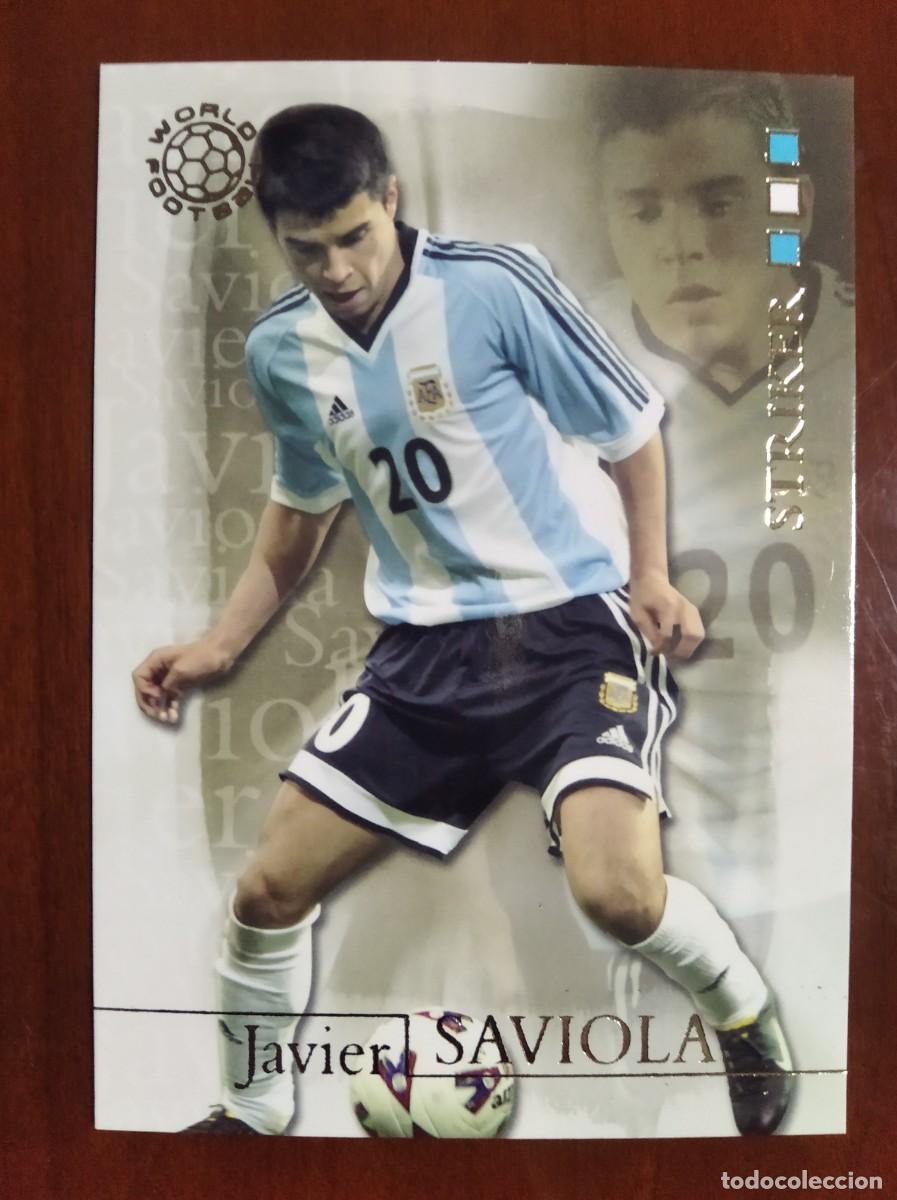 Cromos de f&uacute;tbol: Futera 2004,Argentina,Javier Saviola. - Foto 1