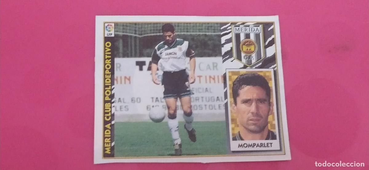 Fu&szlig;ball-Sticker: MOMPARLET MERIDA ESTE 97 98 1997 1998 RECORTADO