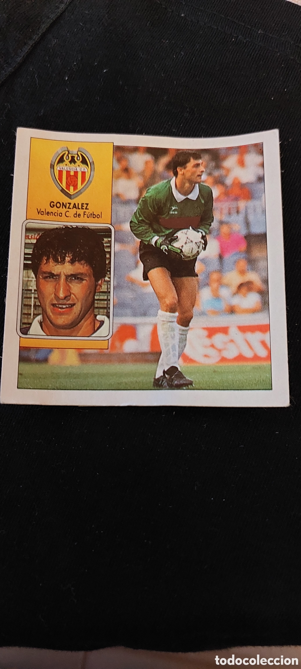 Cromos de f&uacute;tbol: Fichaje 8 92/93 gonzalez - Foto 1