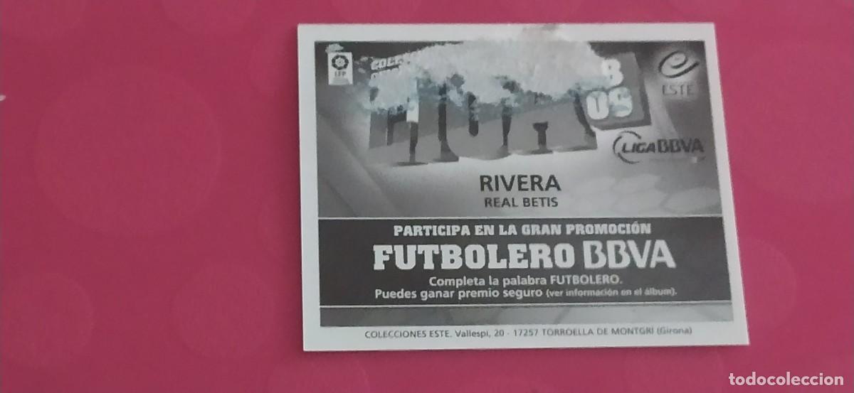Cromos de f&uacute;tbol: RIBERA BETIS ESTE 08 09 2008 2009 - Foto 2